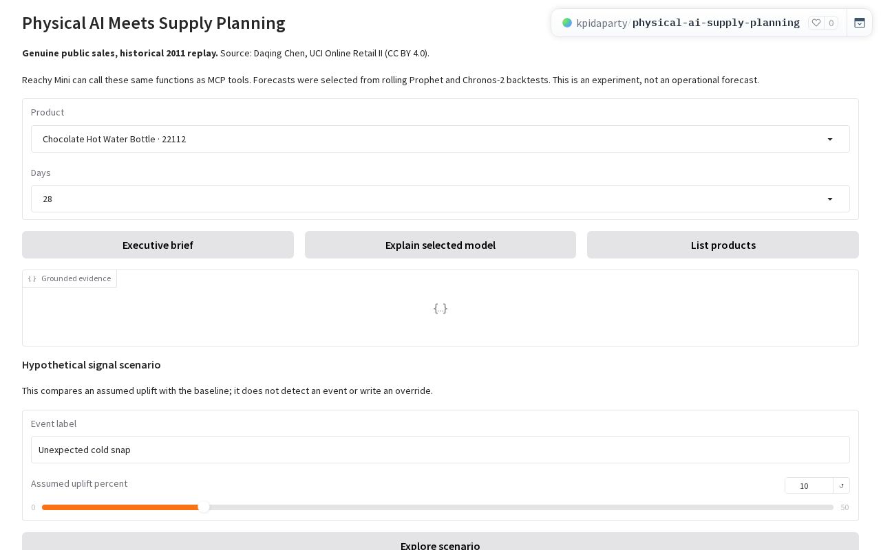 Preview of When Physical AI Meets Supply Planning
