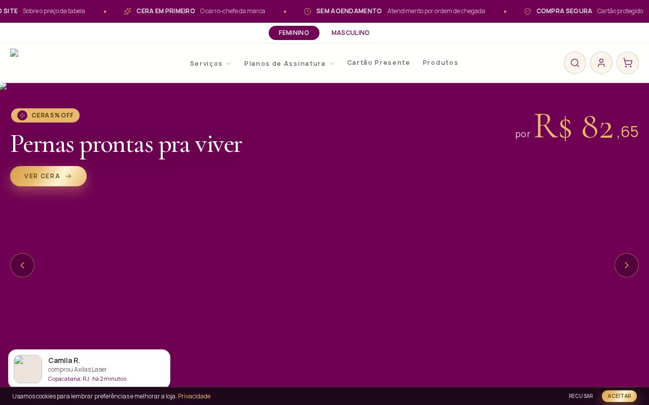 Preview of Loja visual Pello Menos — laser e cera