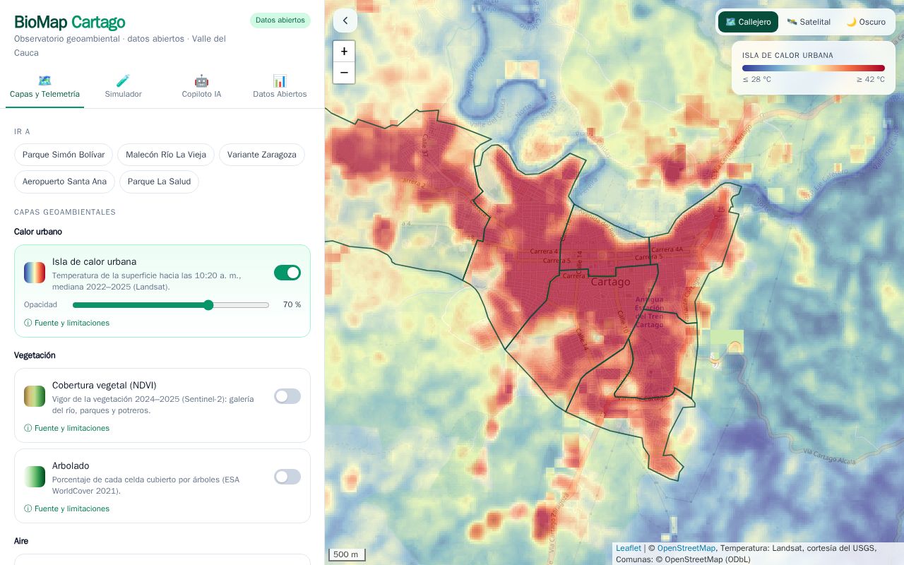 Preview of Biomap Cartago