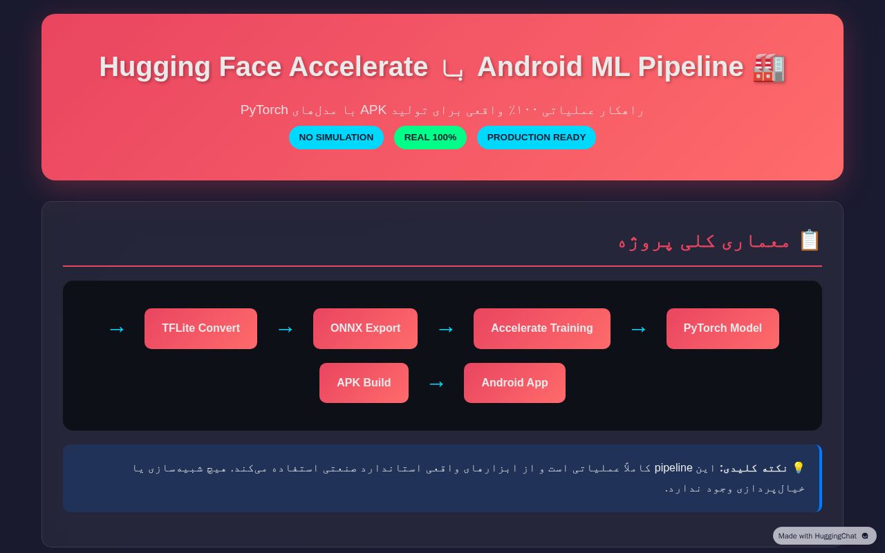 Preview of Android ML with Accelerate - Full Pipeline