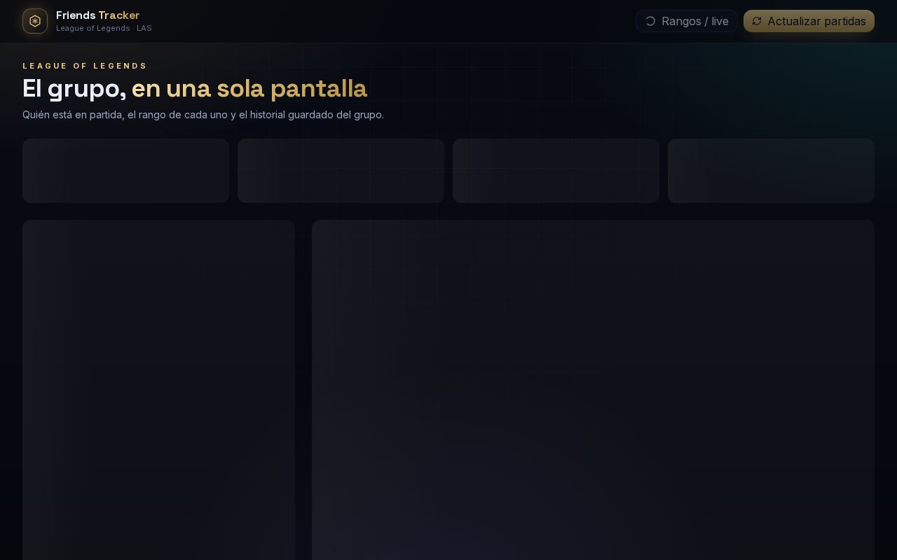 Preview of Lol Tracker