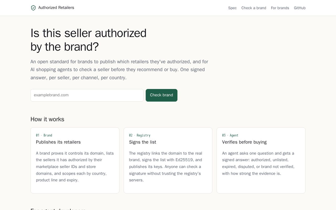 Preview of Authorizedretailers