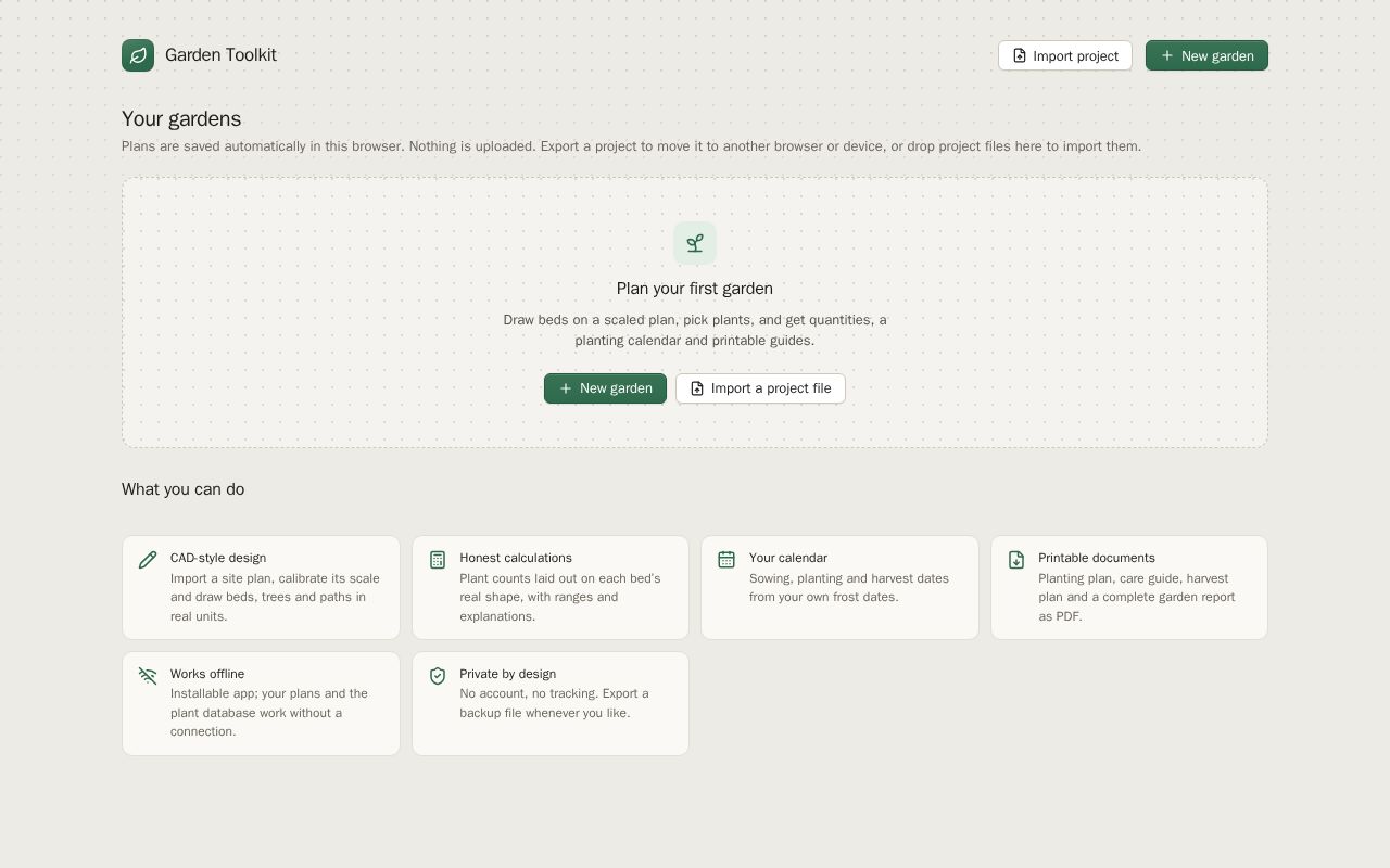 Preview of GardenToolkit