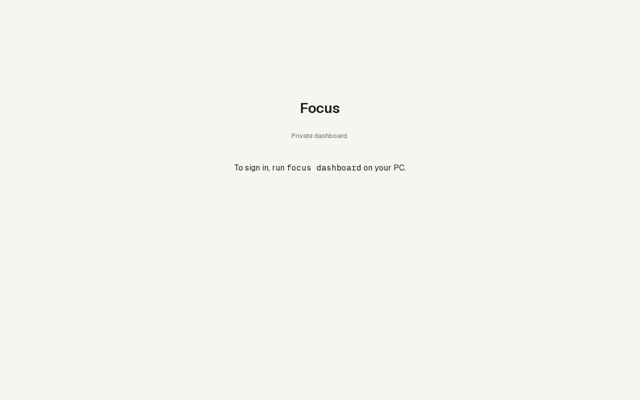 Preview of Focus