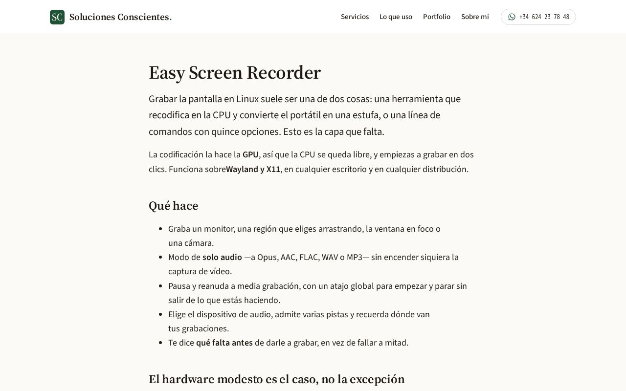 Preview of Easy Screen Recorder