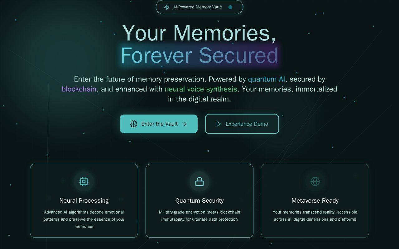 Preview of VoiceVault