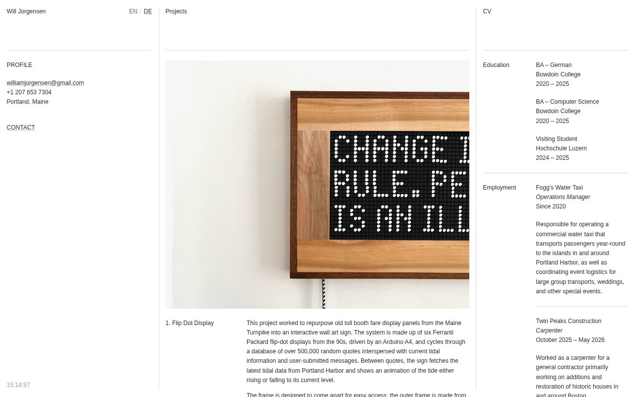 Preview of Website