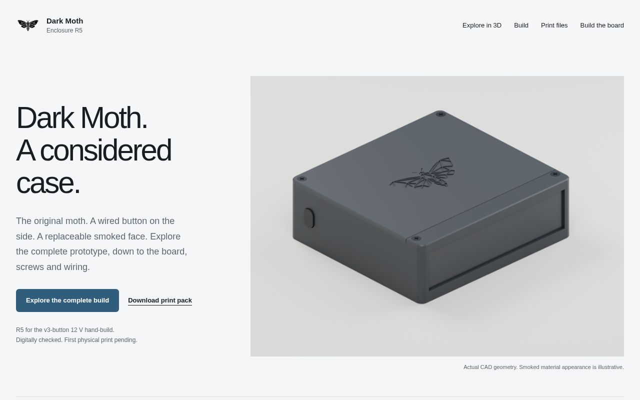 Preview of Dark Moth Site