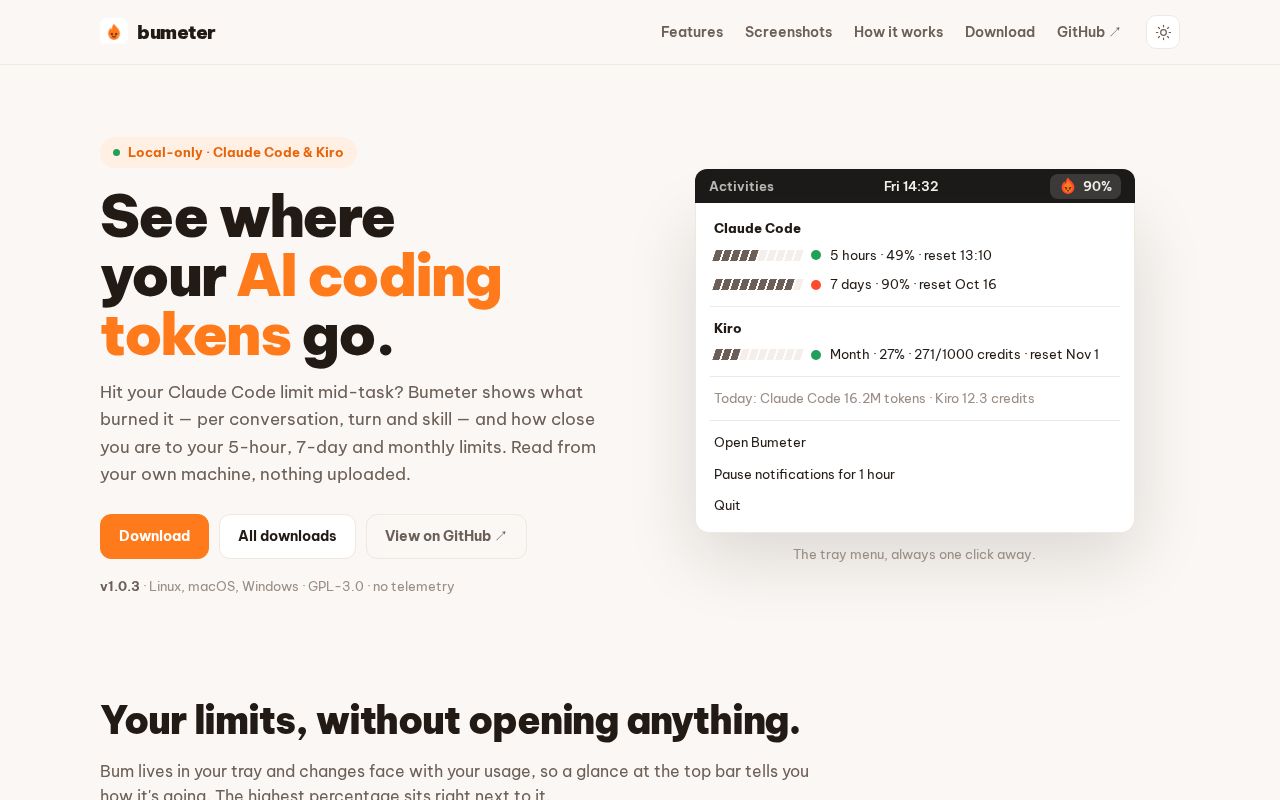 Preview of Bumeter