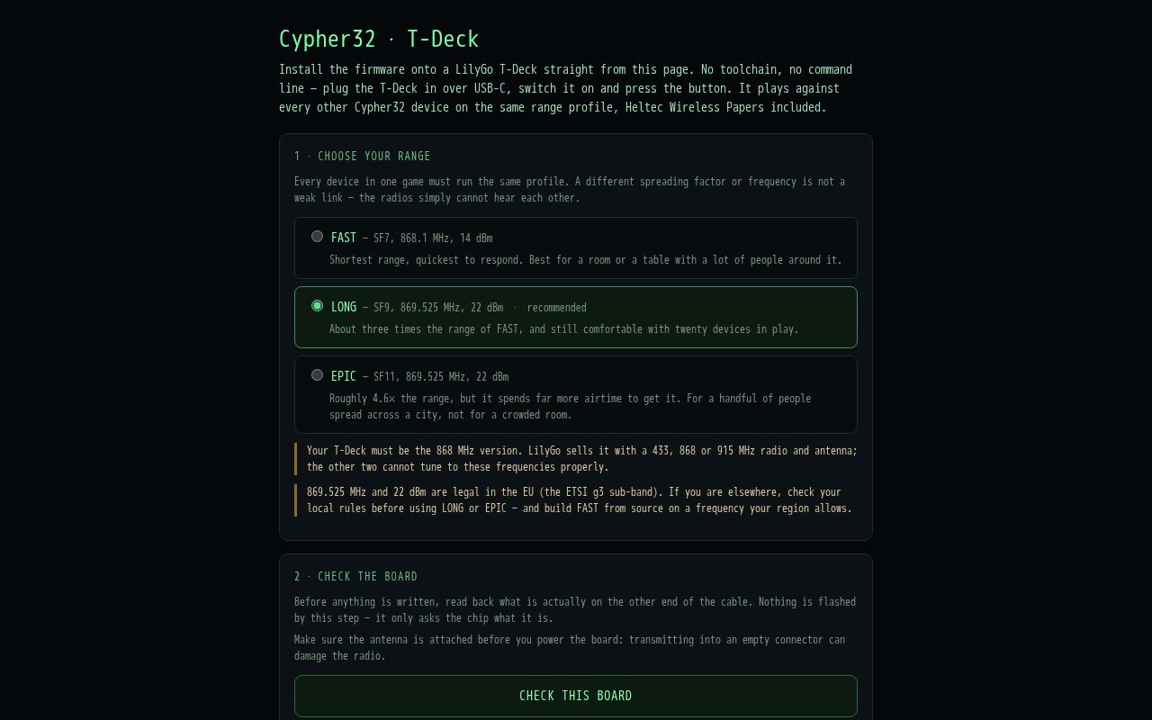 Preview of T Deck Cypher32