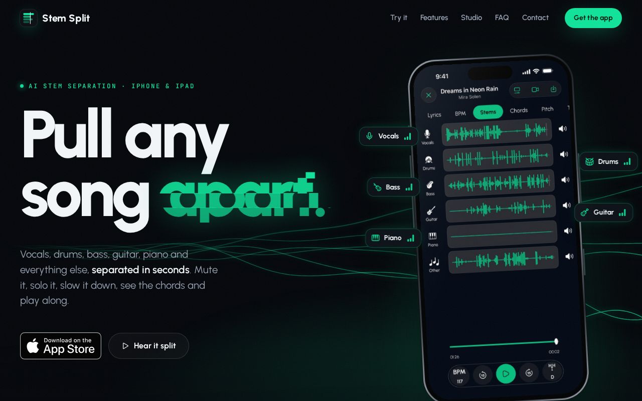 Preview of Musicai Website