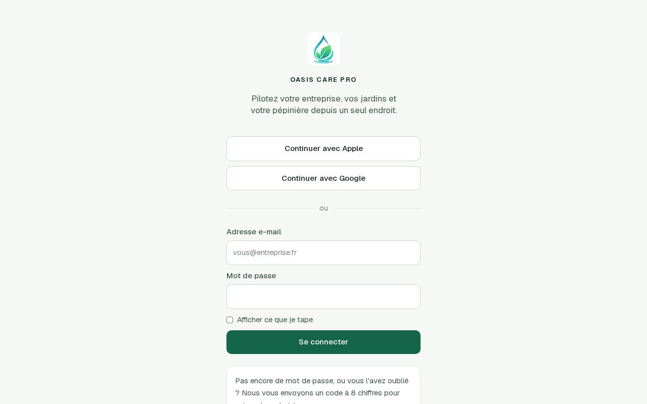Preview of Oasis Care