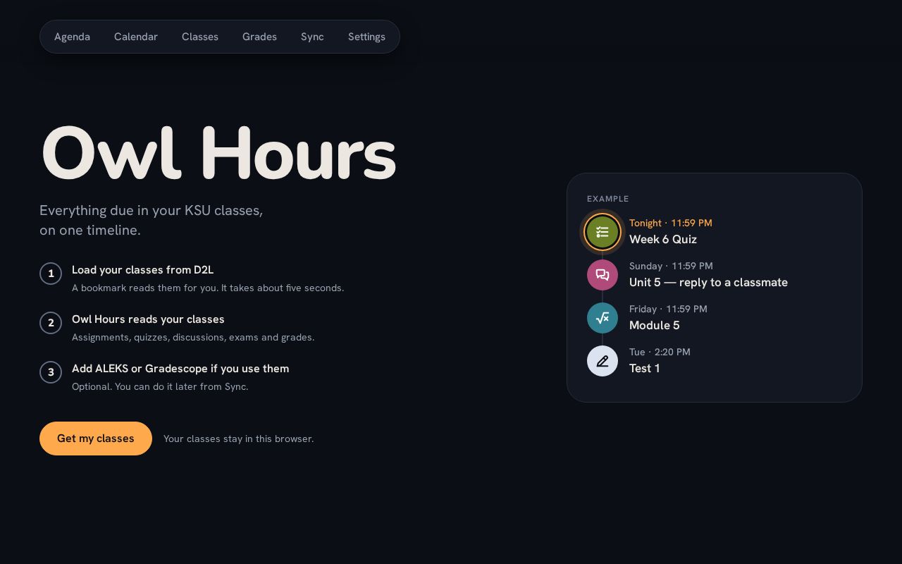 Preview of Owl Hours