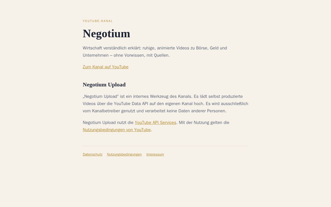 Preview of Negotium Site
