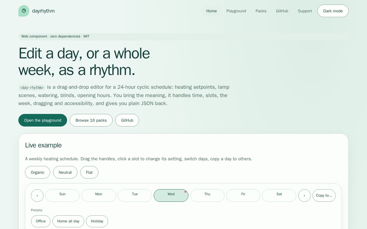 Preview of Dayrhythm