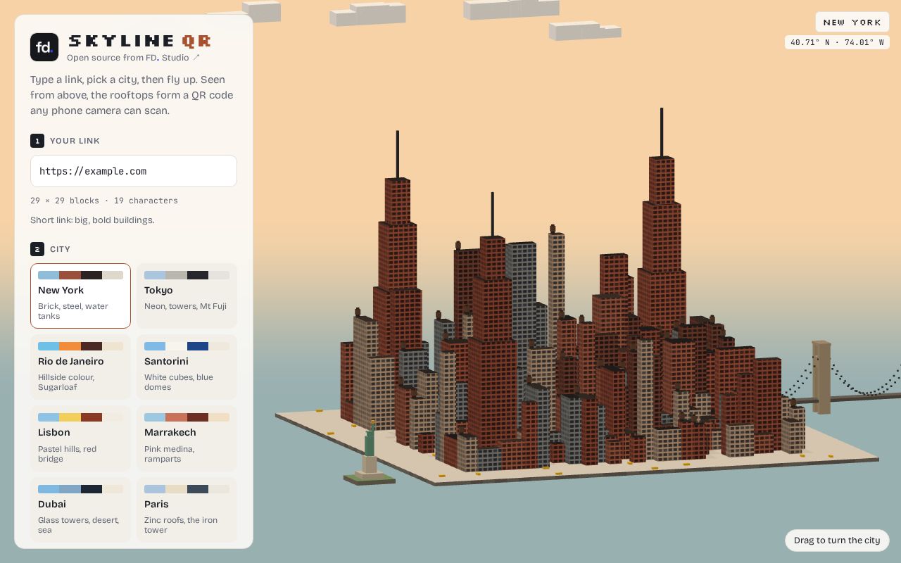 Preview of Skyline Qr