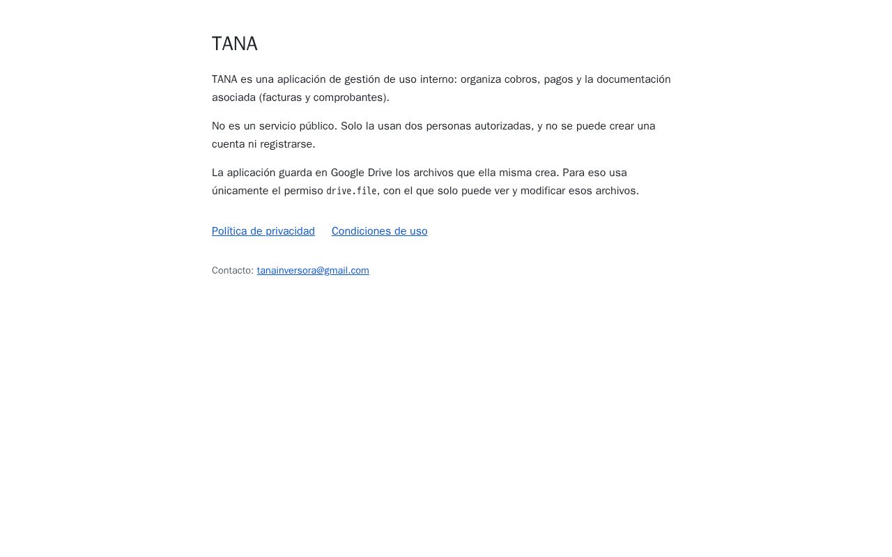 Preview of Tana Legal