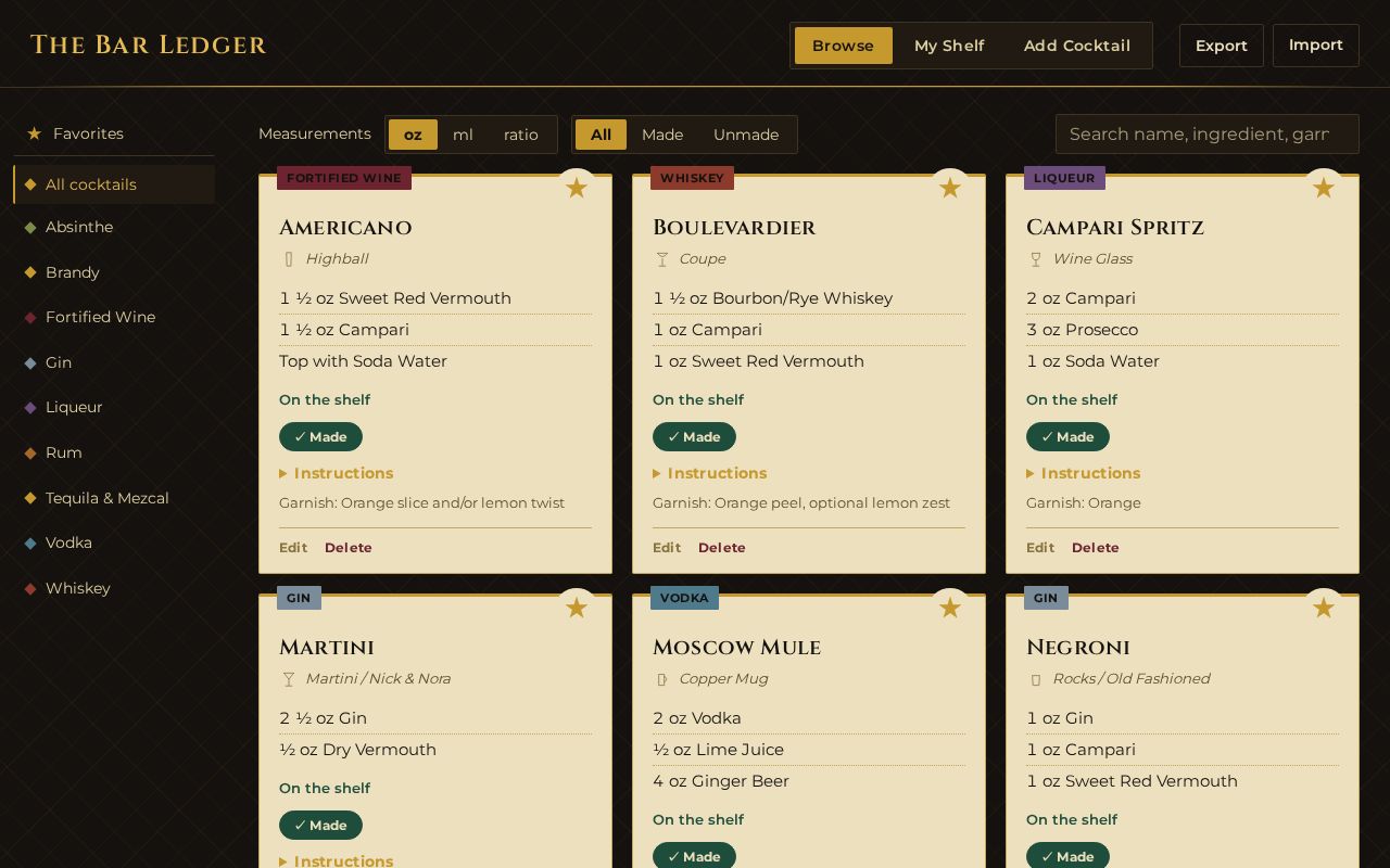 Preview of The Bar Ledger