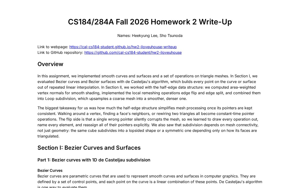 Preview of Hw2 Iloveuhouse Writeup