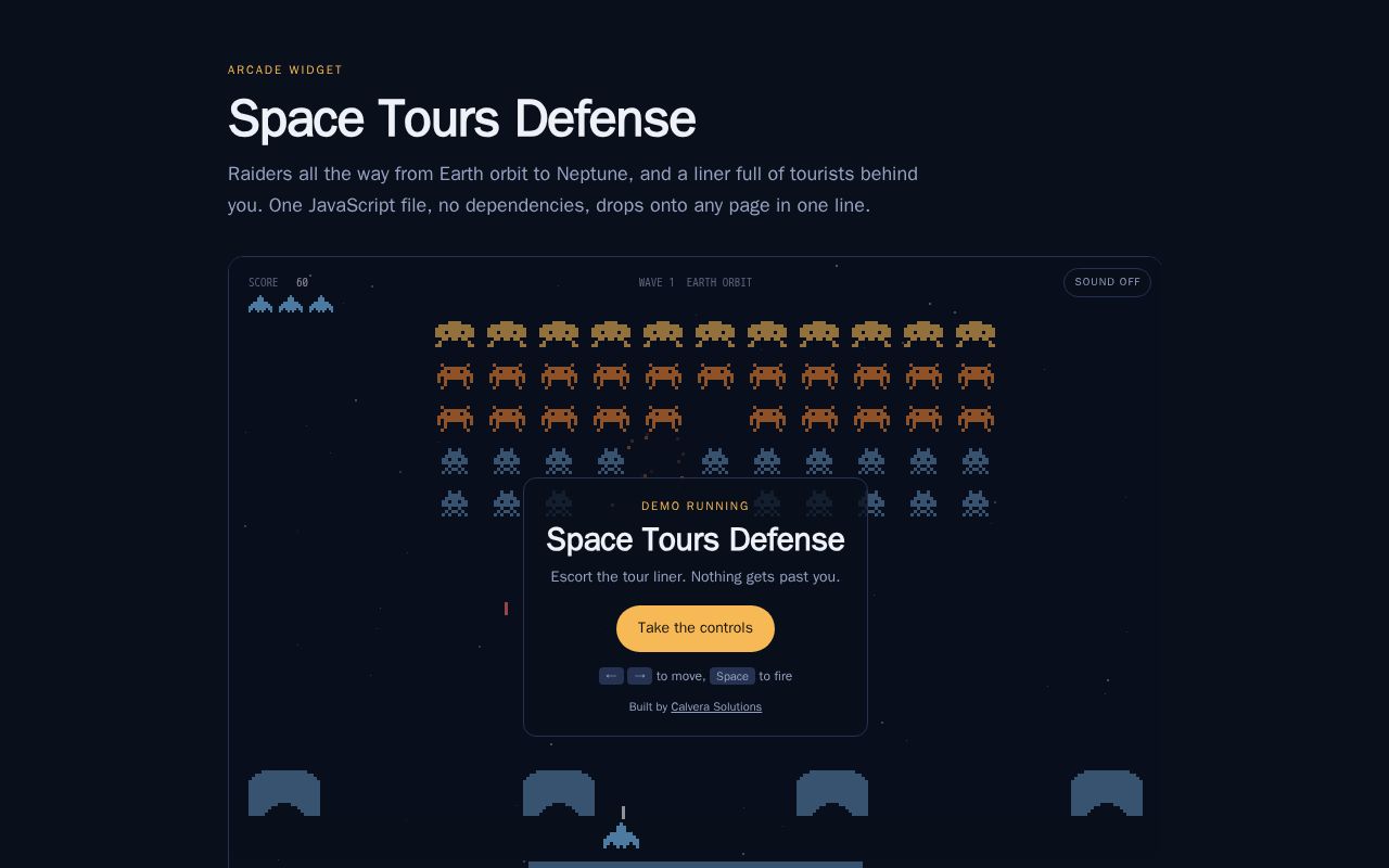Preview of Space Tours Defense