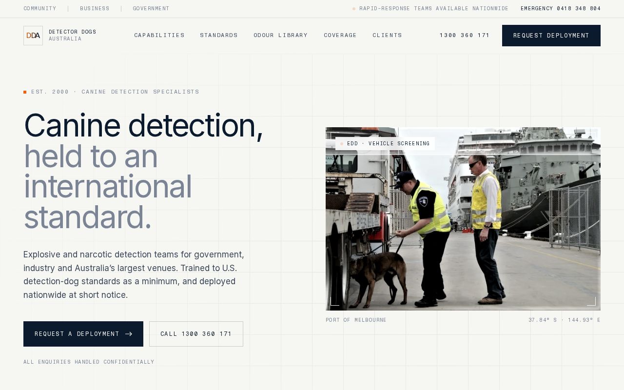 Preview of Detector Dogs