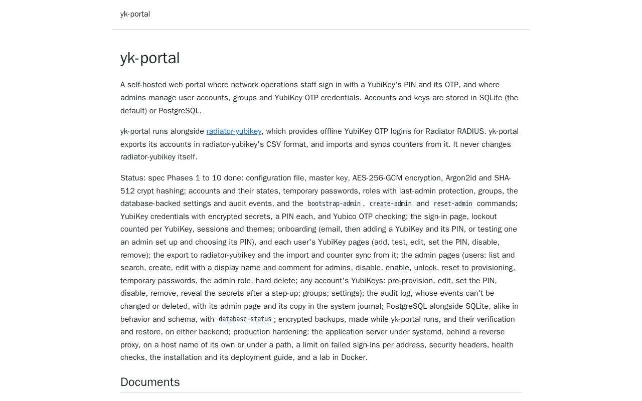 Preview of yk-portal