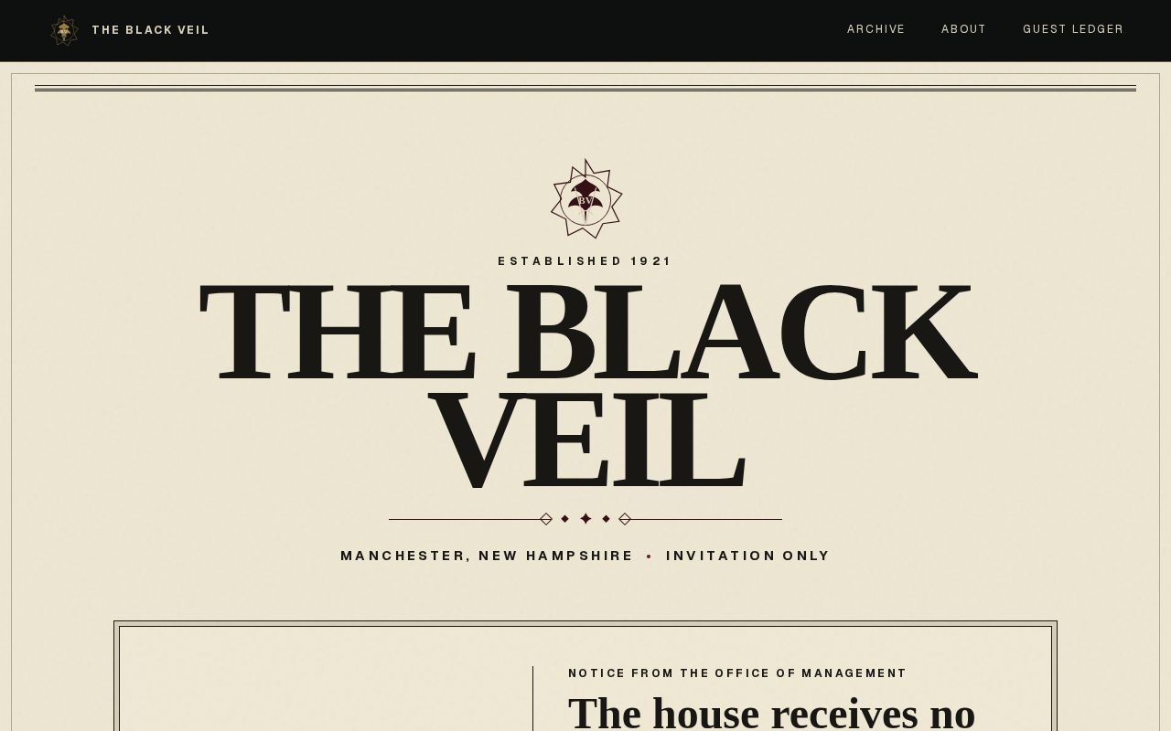 Preview of Black Veil