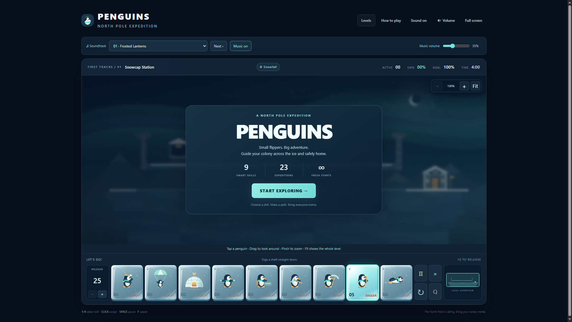 Preview of PENGUINS — North Pole Expedition
