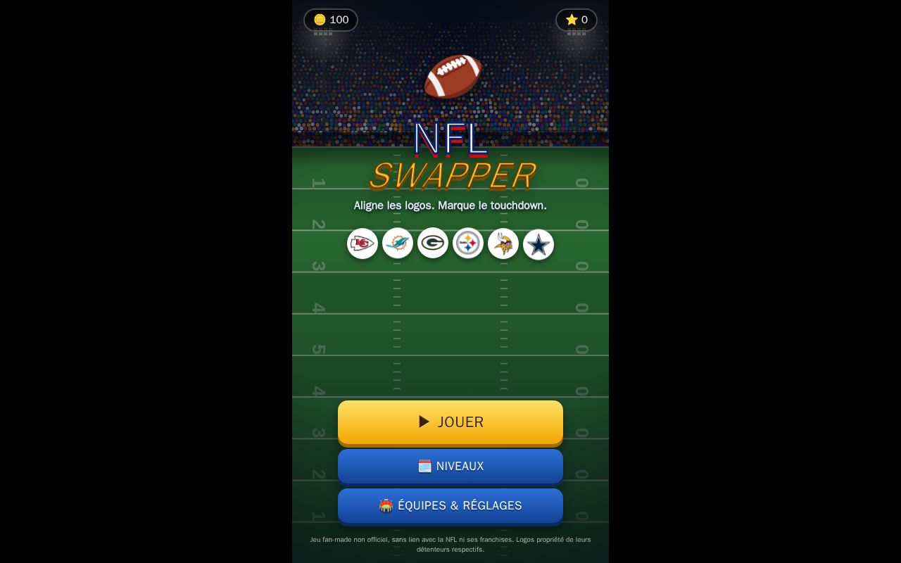 Preview of Nfl Swapper