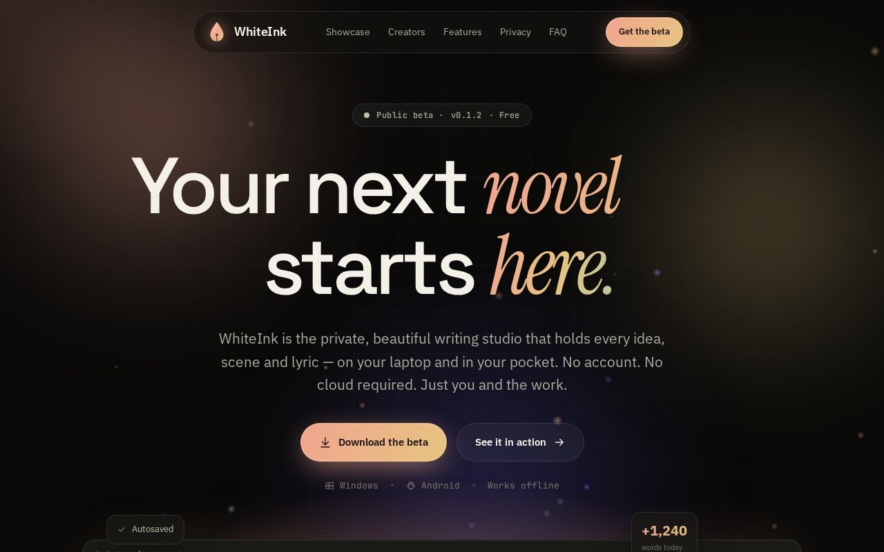 Preview of Whiteink