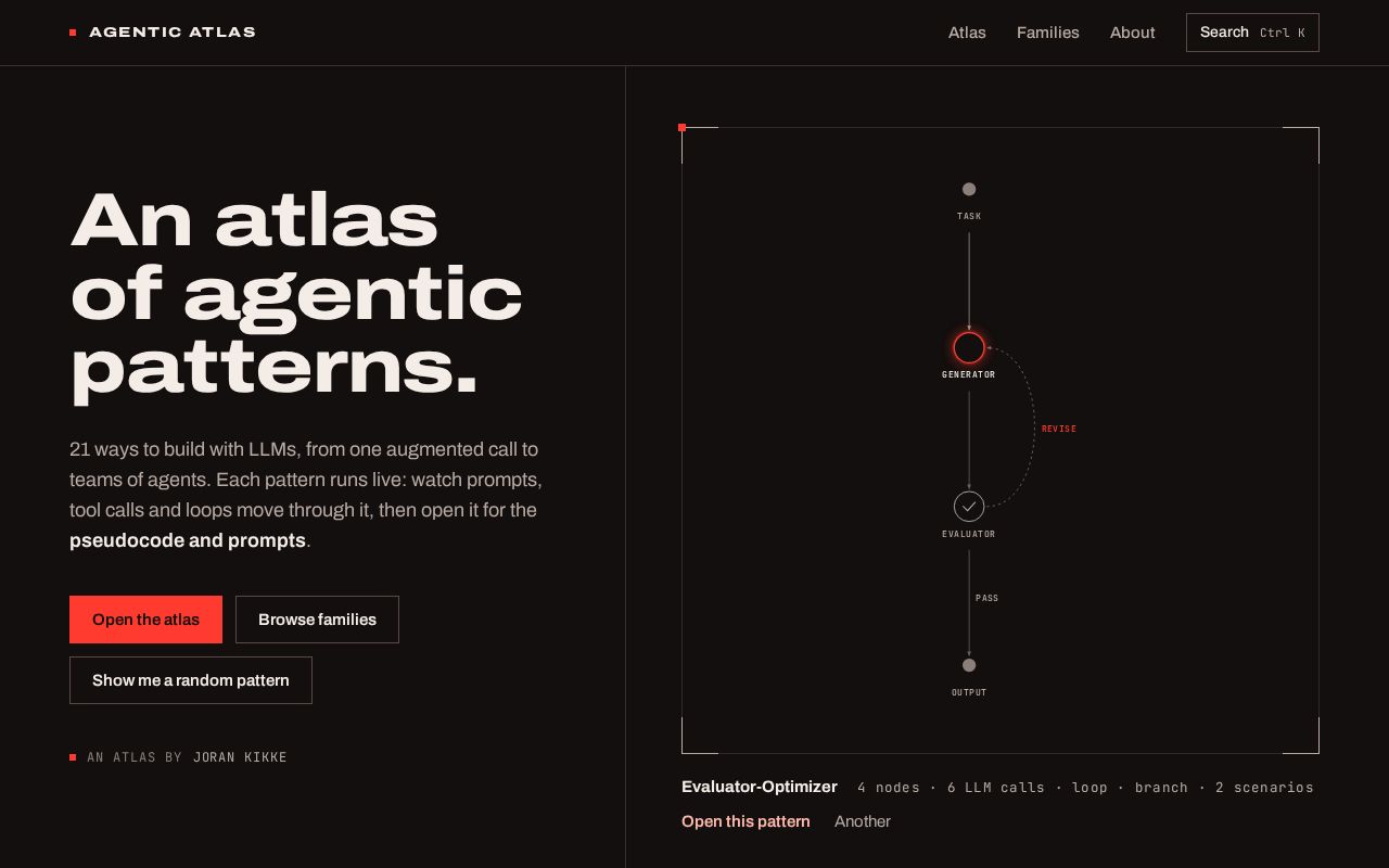 Preview of Agentic Atlas