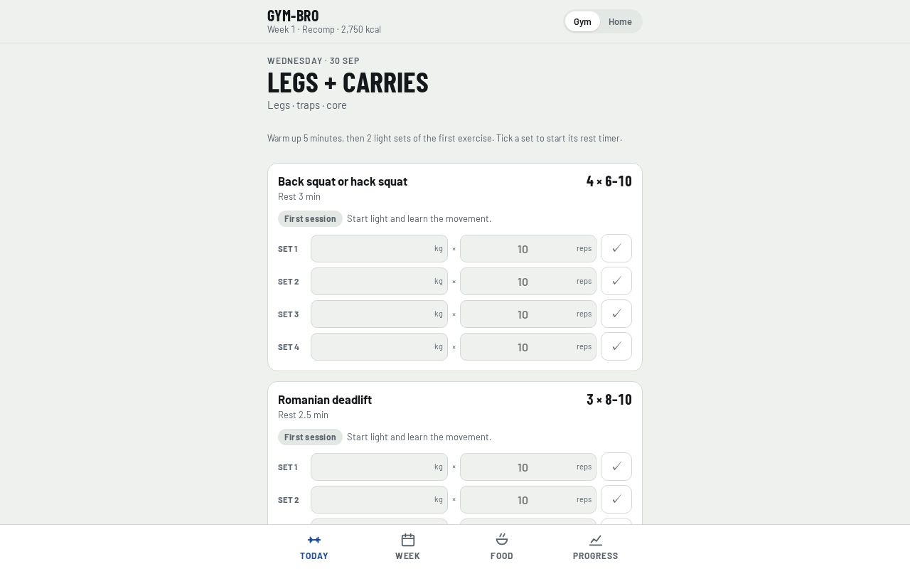 Preview of Gym Bro
