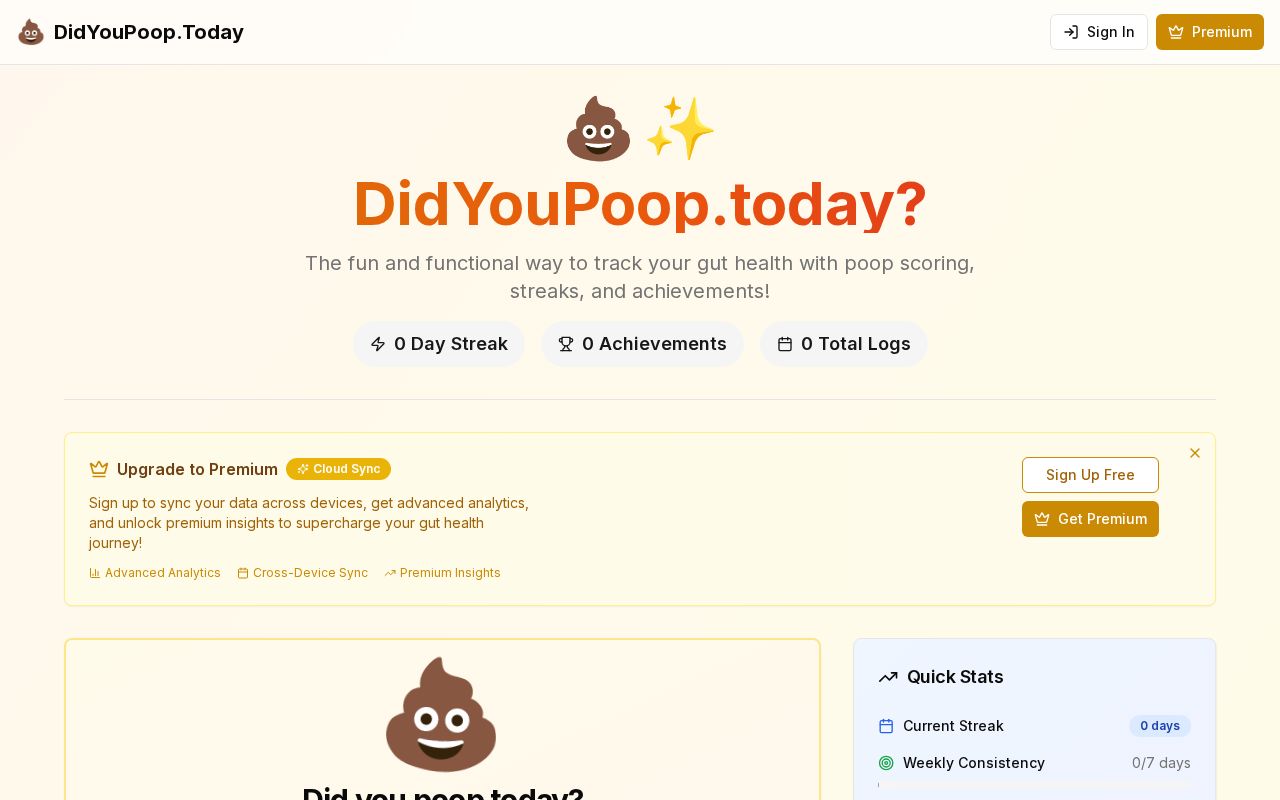 Preview of didyoupoop.today
