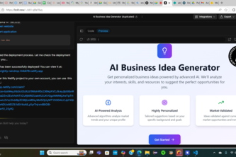 Preview of Business Idea Generator for Aspiring Entrepreneurs