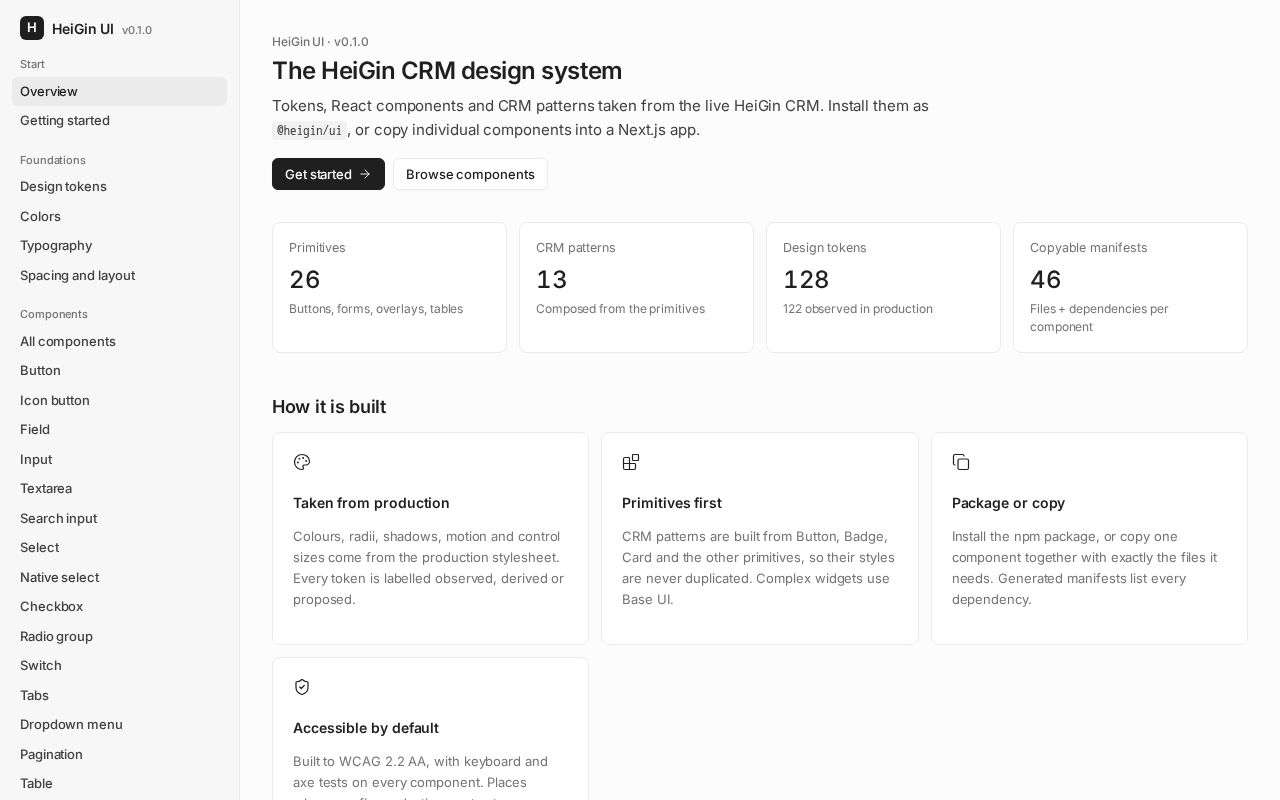 Preview of HeiGin Design Library
