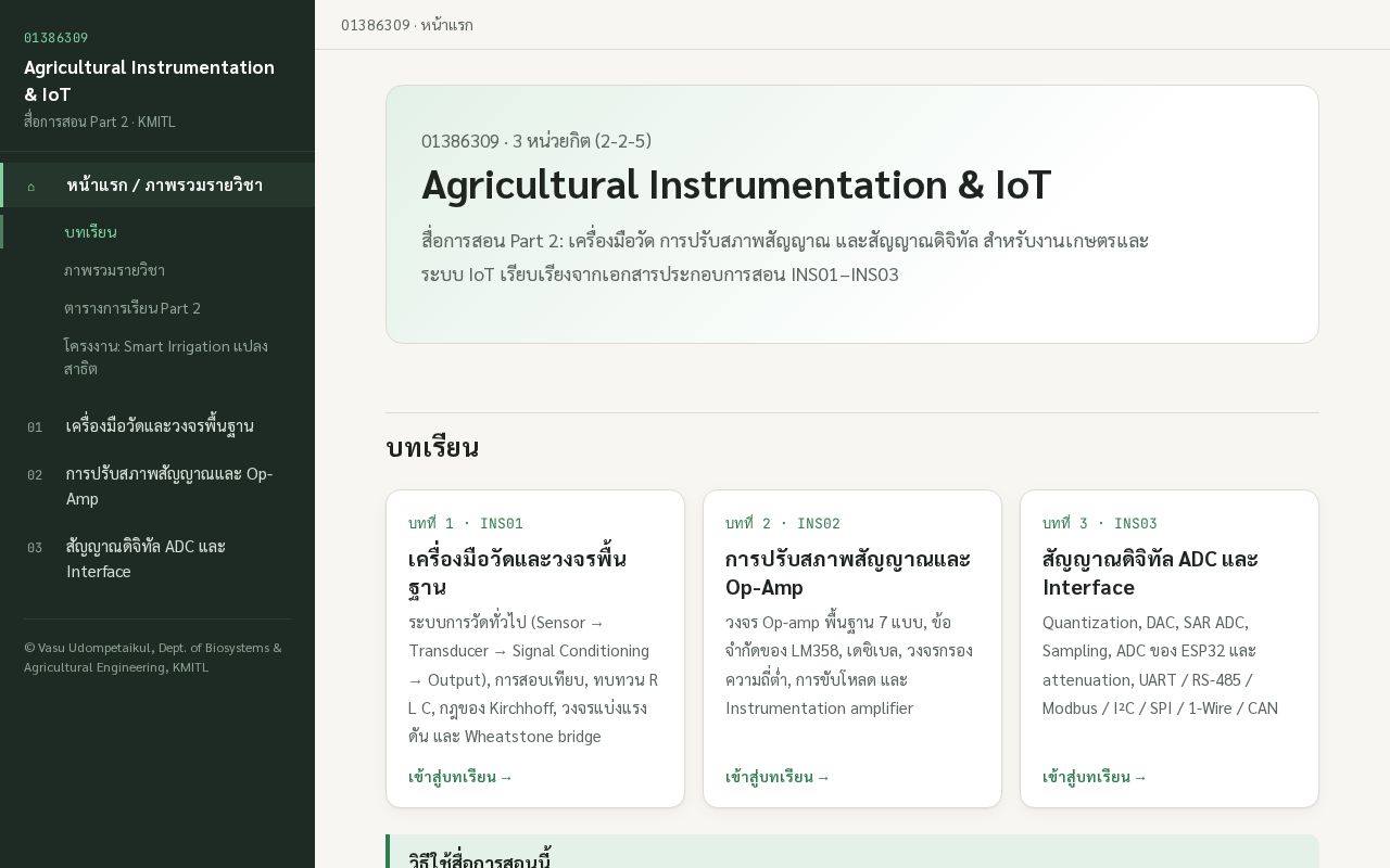 Preview of Instrumentation Class