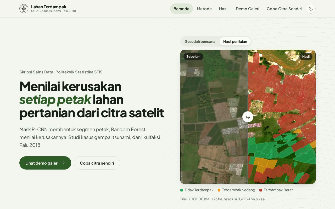 Preview of Lahan Pertanian Terdampak