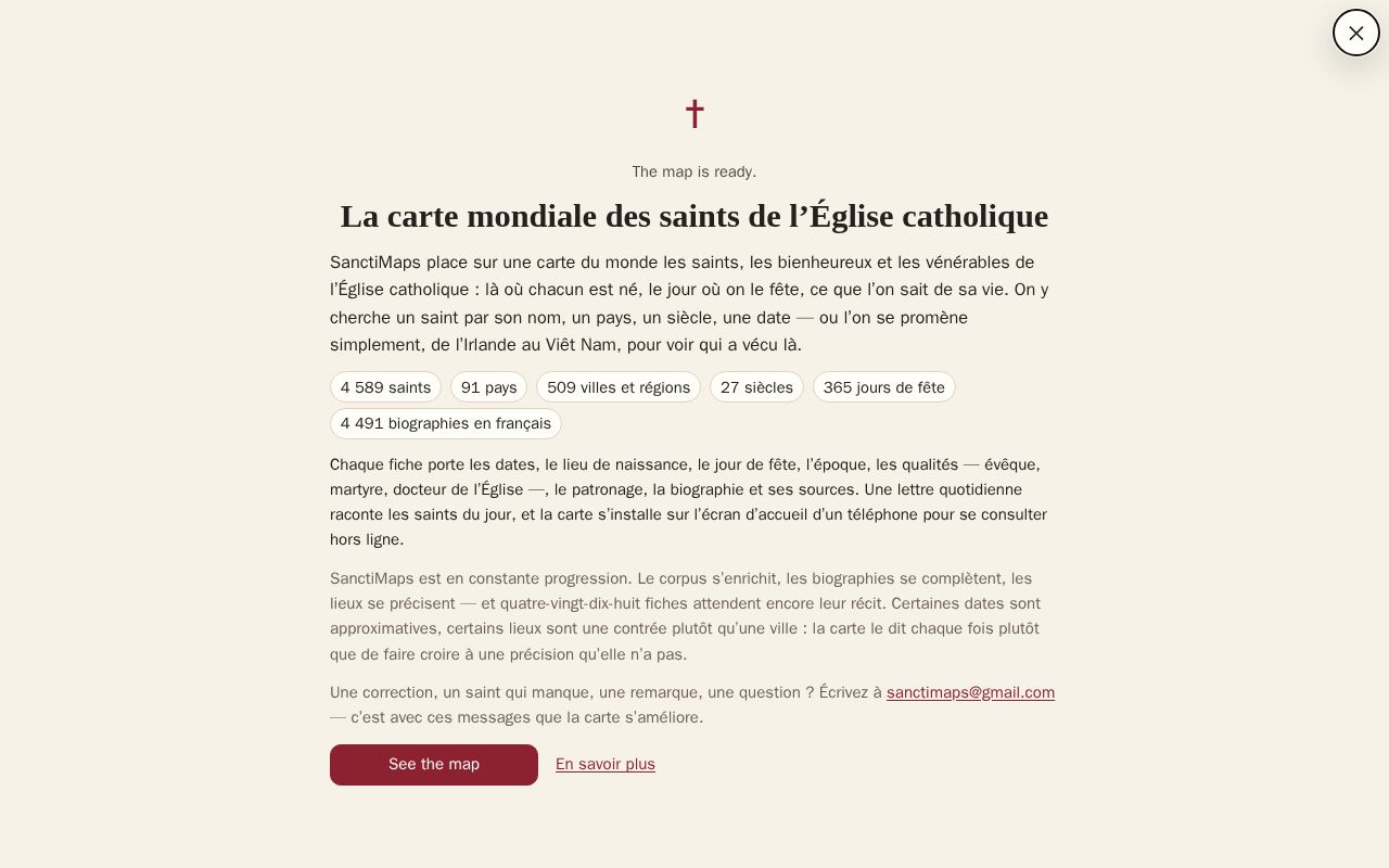 Preview of Sanctimaps
