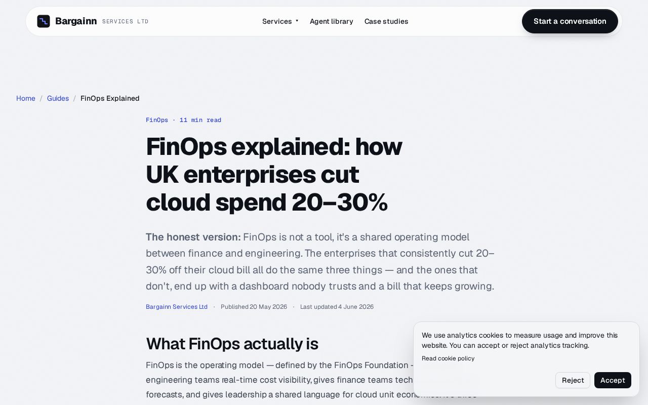 Preview of Aws Finops Tagging