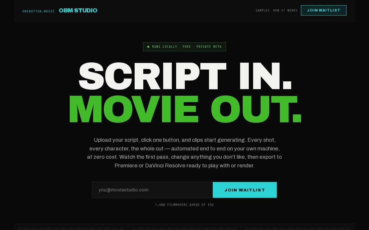 Preview of Onebutton Movie