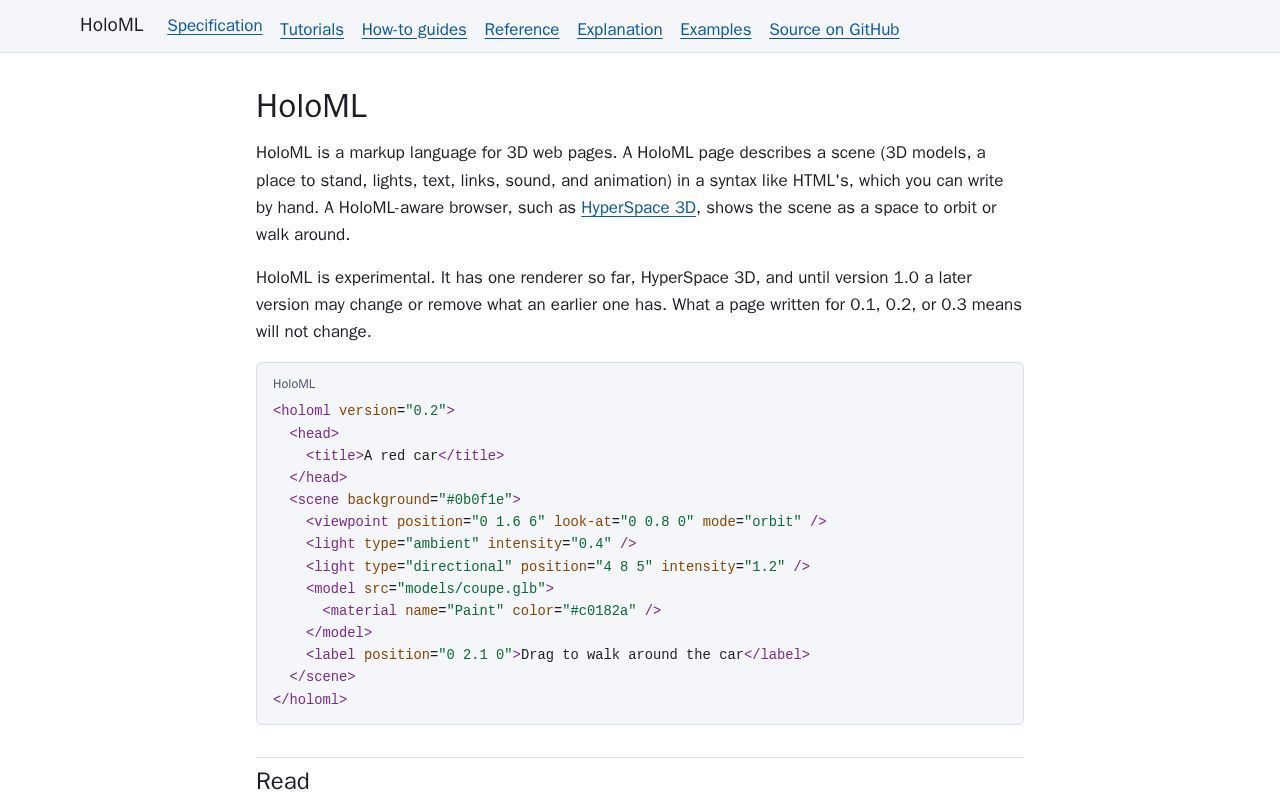 Preview of Holoml