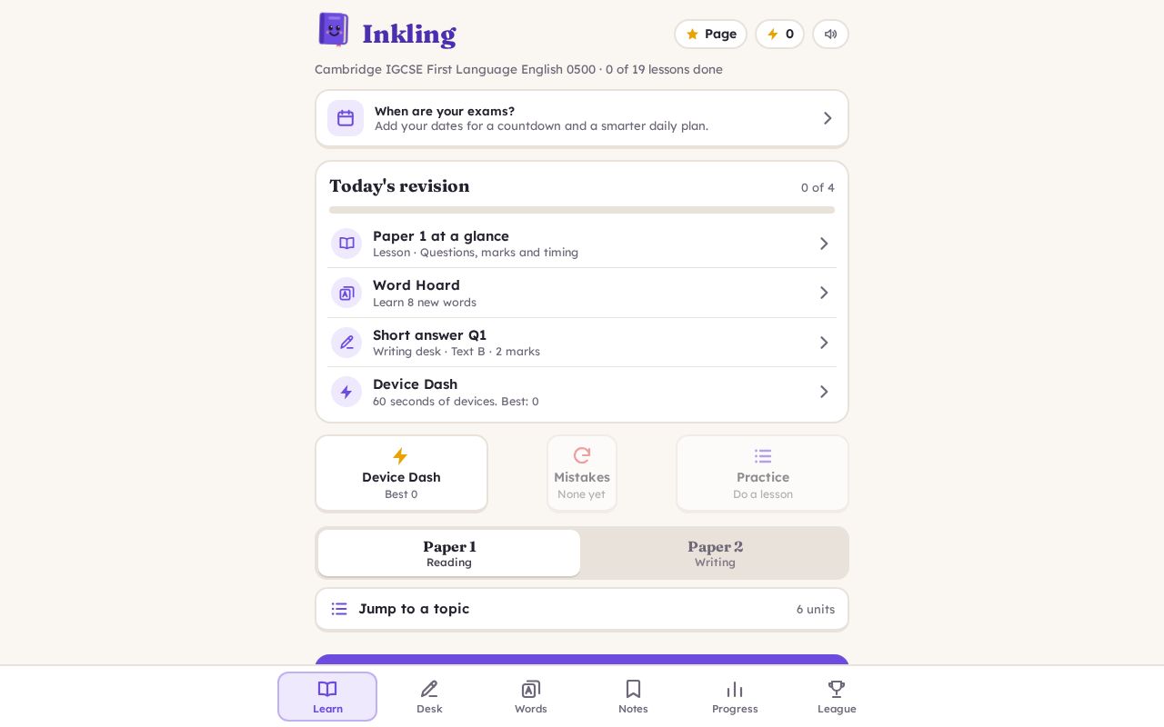 Preview of Inkling