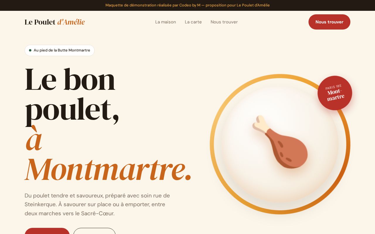 Preview of Le Poulet Damelie