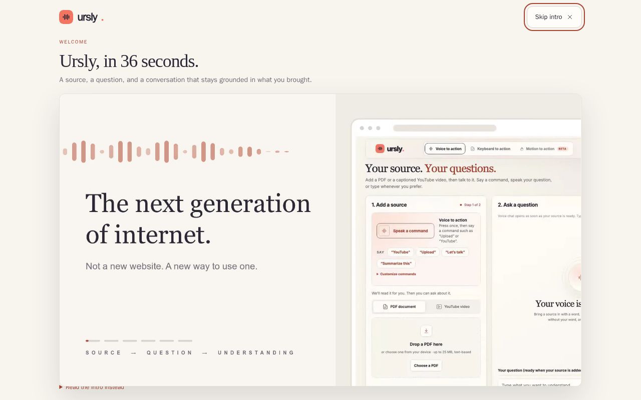 Preview of Talk To A Document Or YouTube Video
