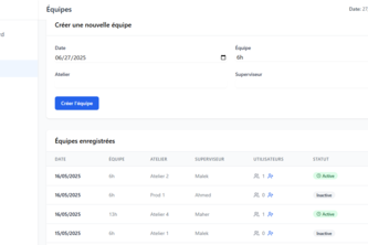 Preview of Small Manufacture Tracking System