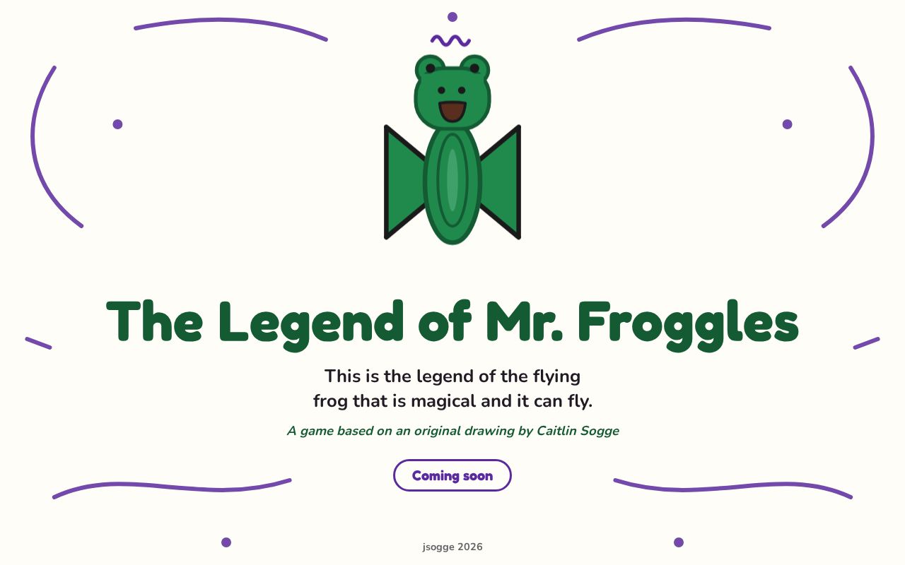 Preview of Legend Of Froggles