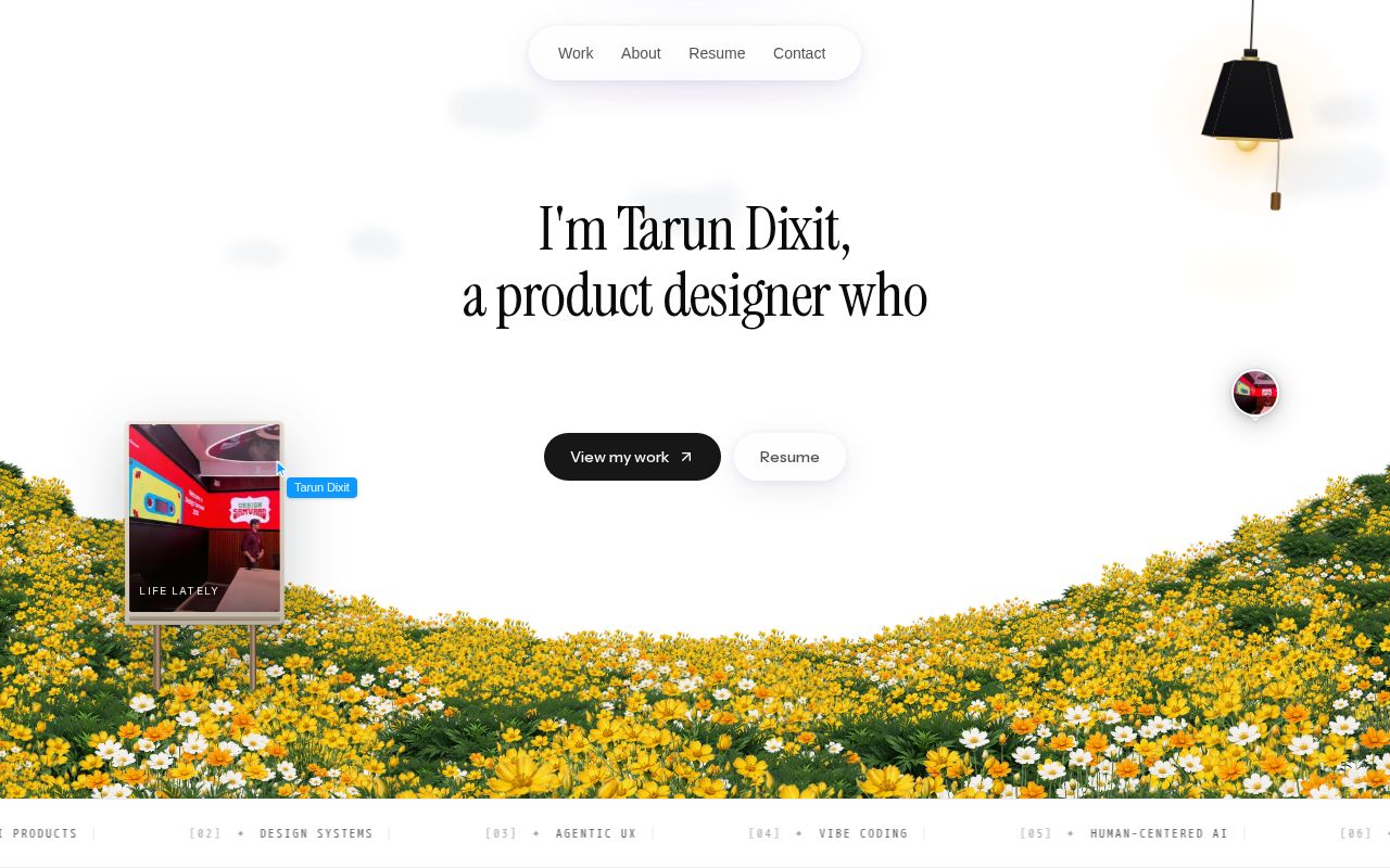 Preview of Tarundixit Portfolio