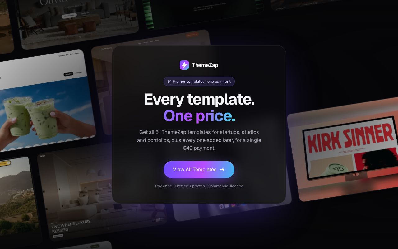 Preview of Framertemplate Store