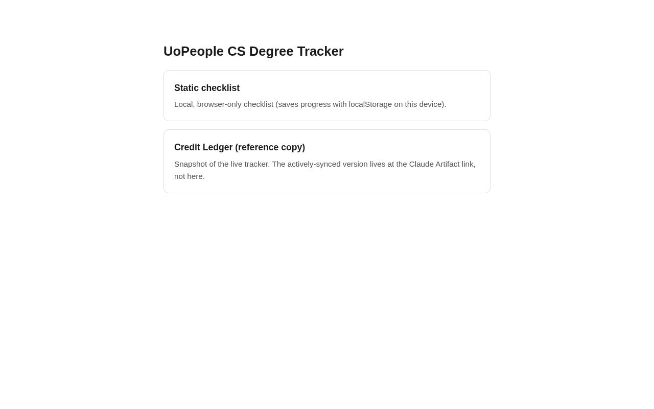 Preview of UoP