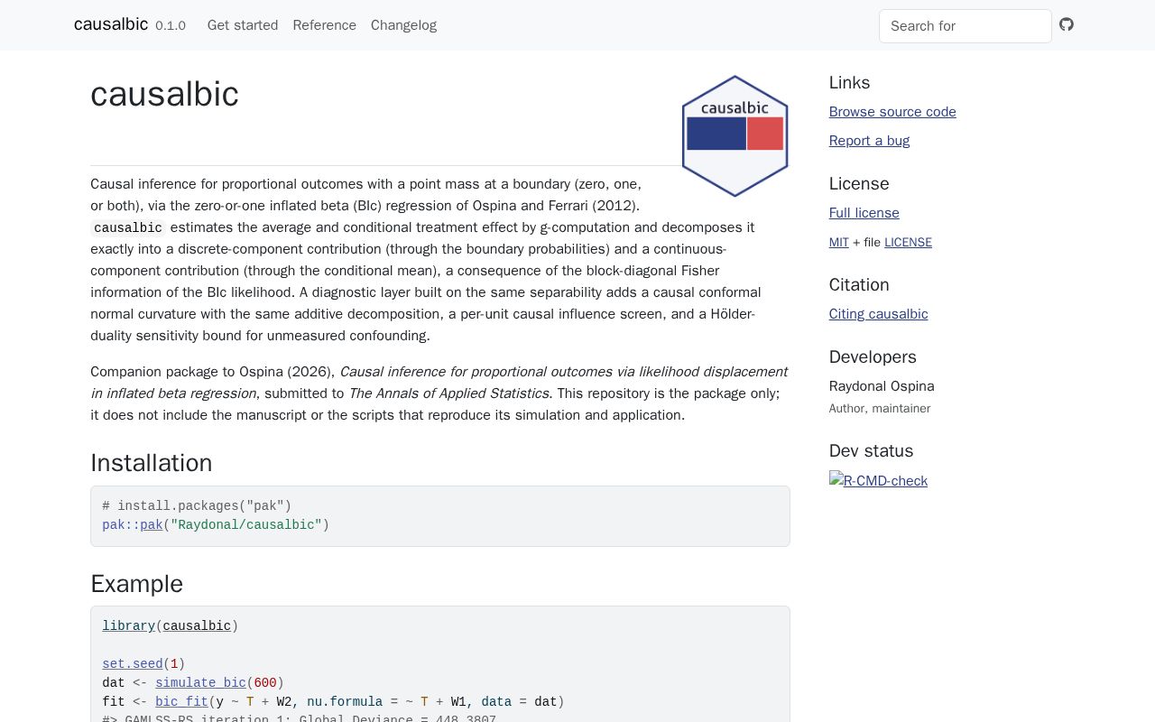 Preview of Causalbic